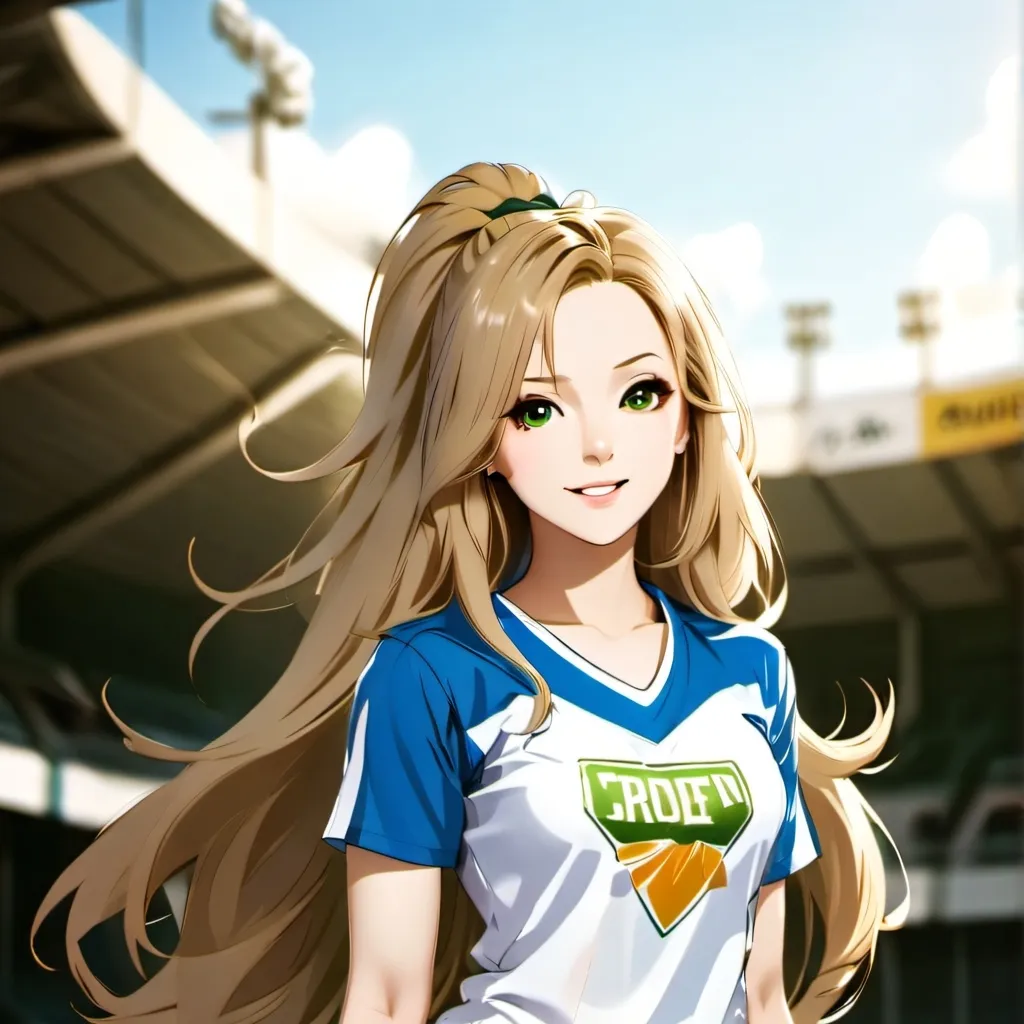 chat with ai character: cheerleader 
