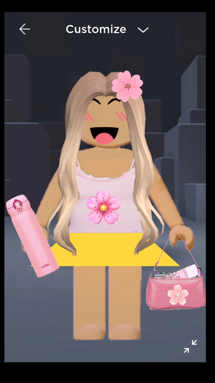 ai character: Sakura ￼ background