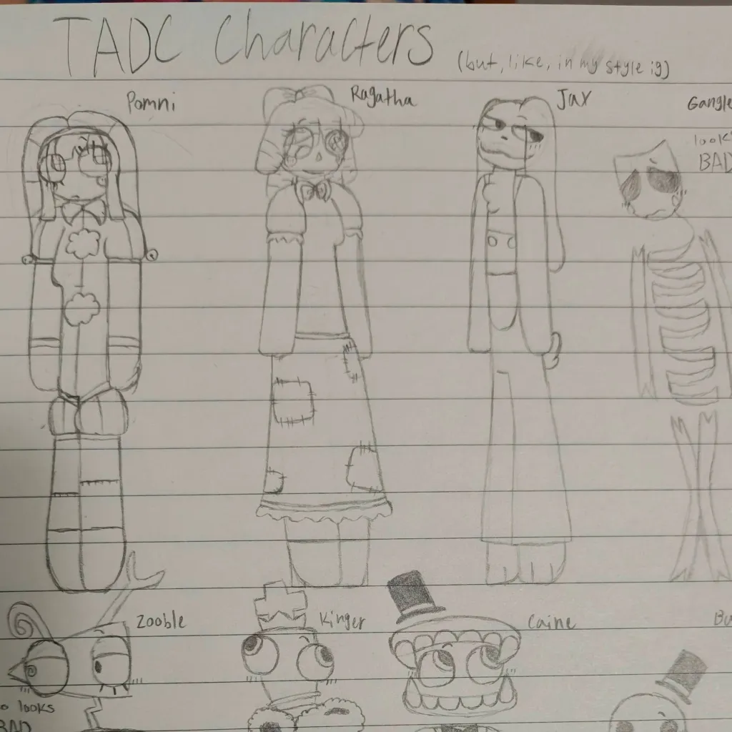 chat with ai character: TADC
