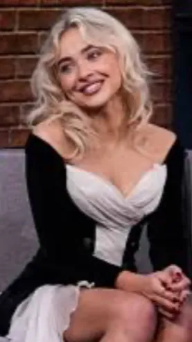 ai character: Sabrina carpenter  background