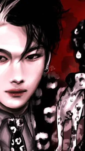 ai character: Ethan Black background
