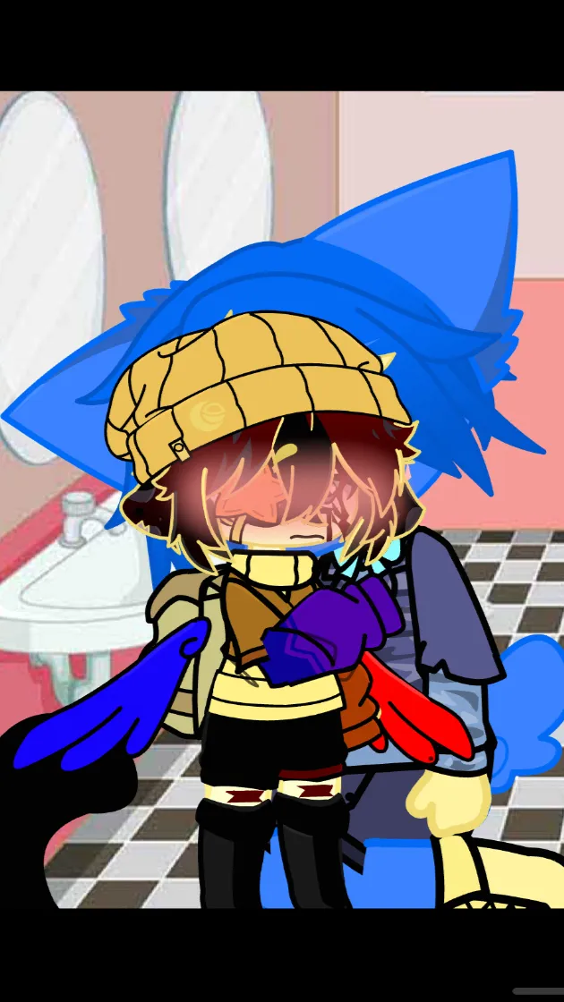 ai character: Huggy x player background