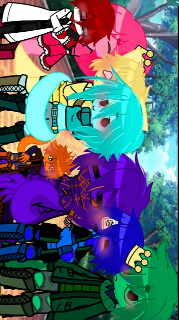 ai character: LGBT friends background