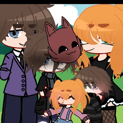 chat with ai character: Past afton family!