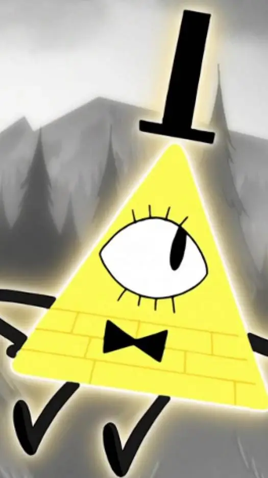 ai character: bill cipher  background