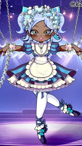 ai character: Zymiah cat background