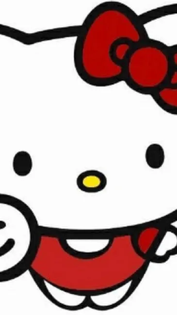ai character: Hello kitty background