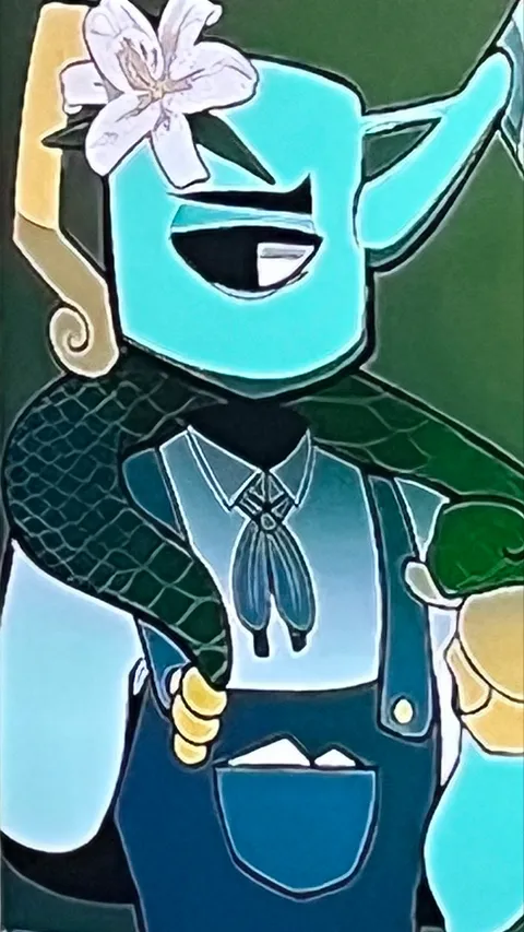 ai character: 💦Wally watercan background