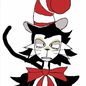 chat with ai character: cat in the hat 