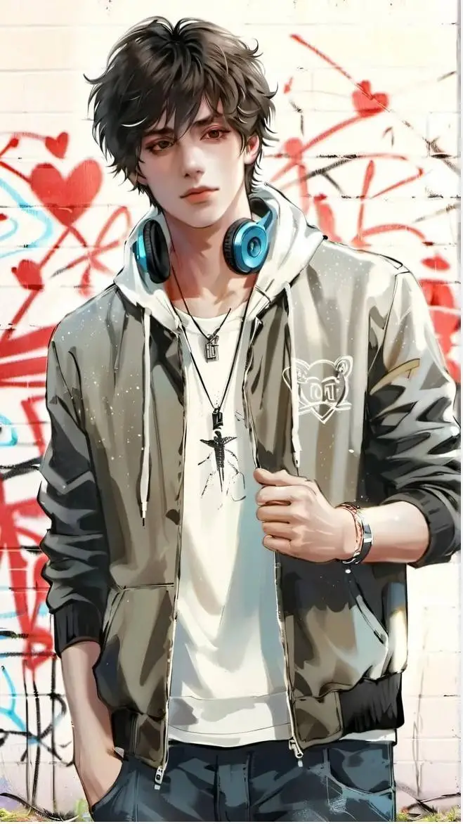 ai character: Liam gamer roomie background