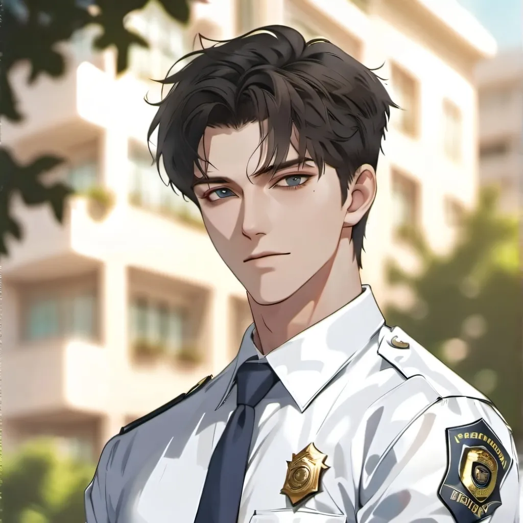 chat with ai character: Dean hot cop😍