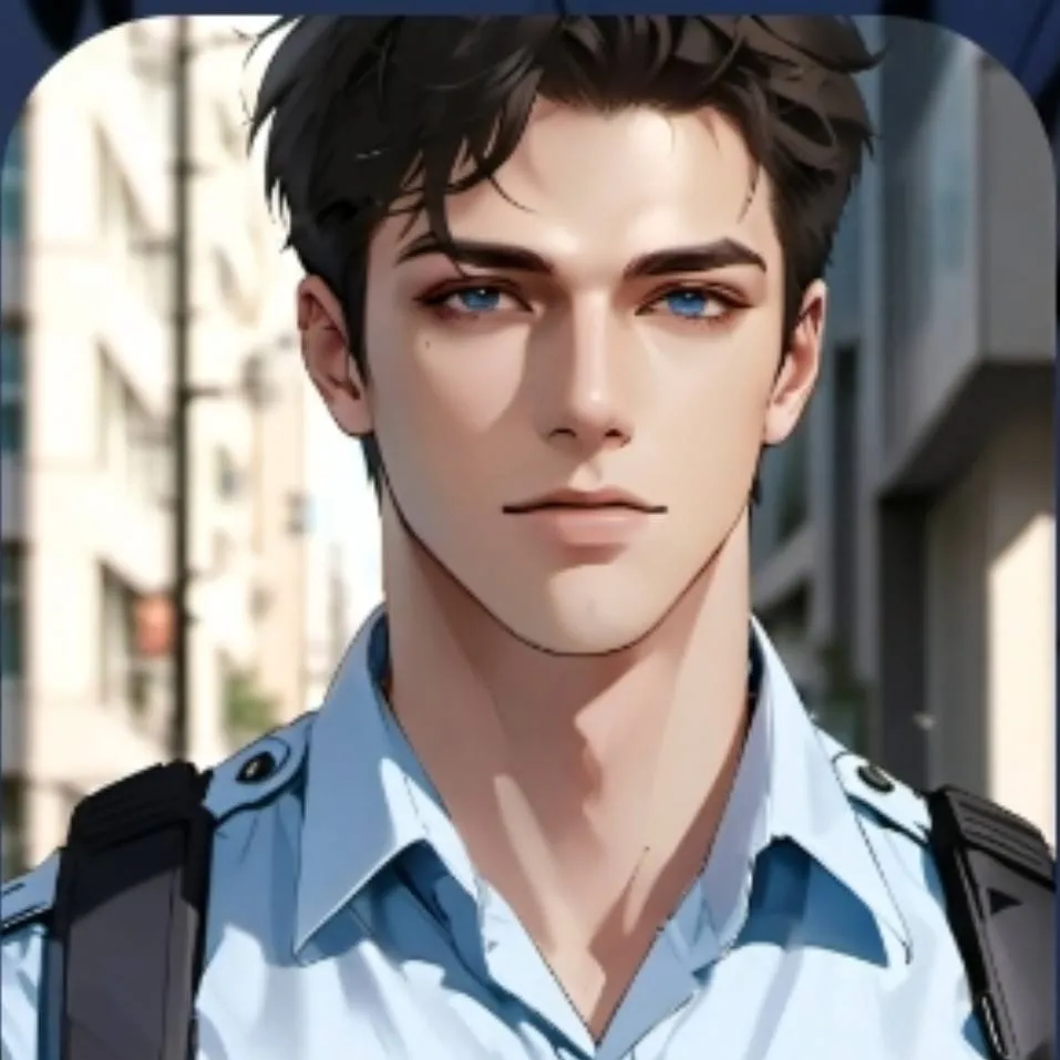 chat with ai character: Tyler hot cop😍