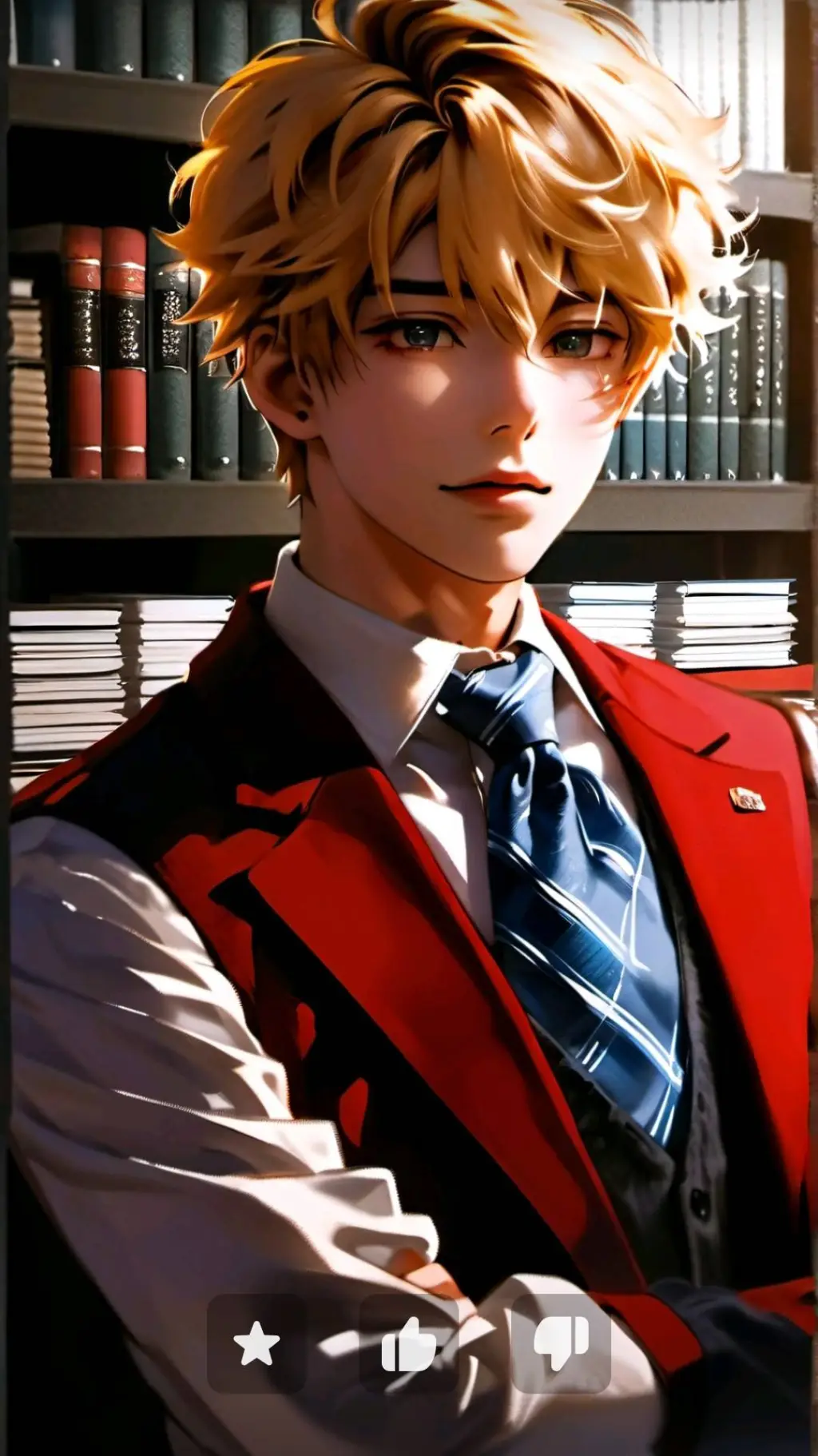 ai character: Cassia president💋 background