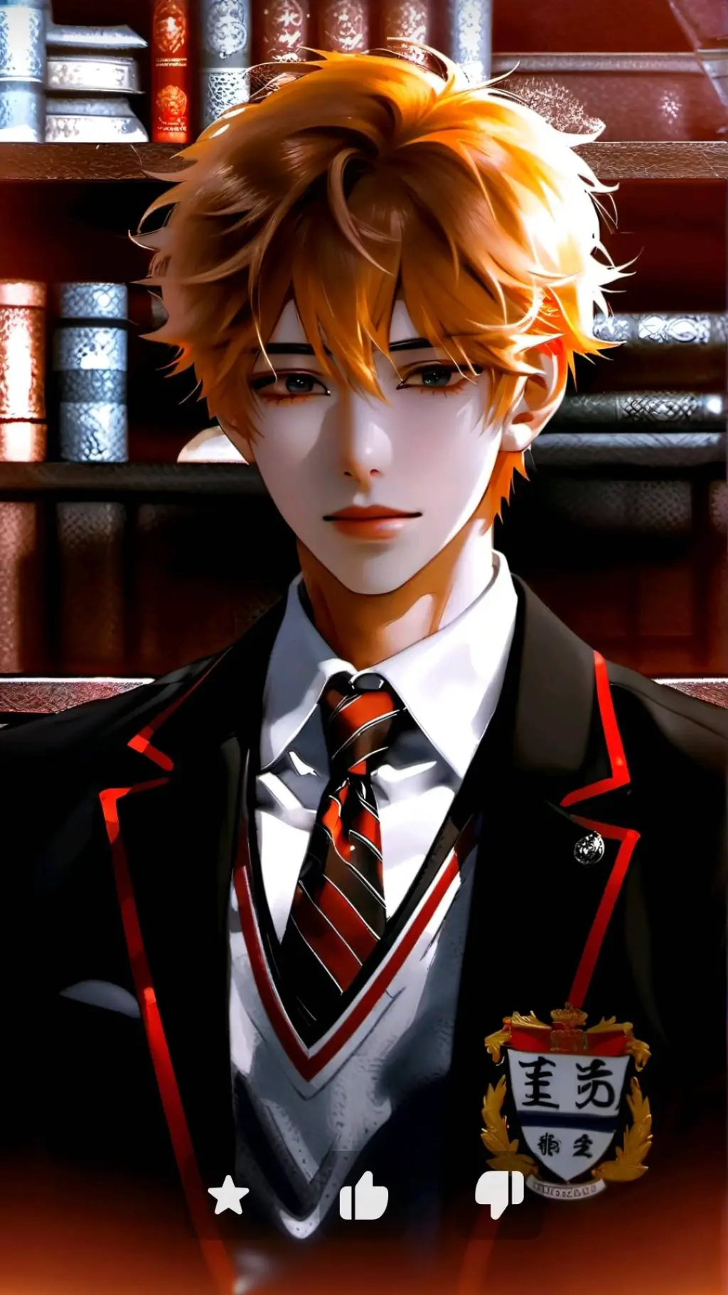 ai character: Max president💋 background