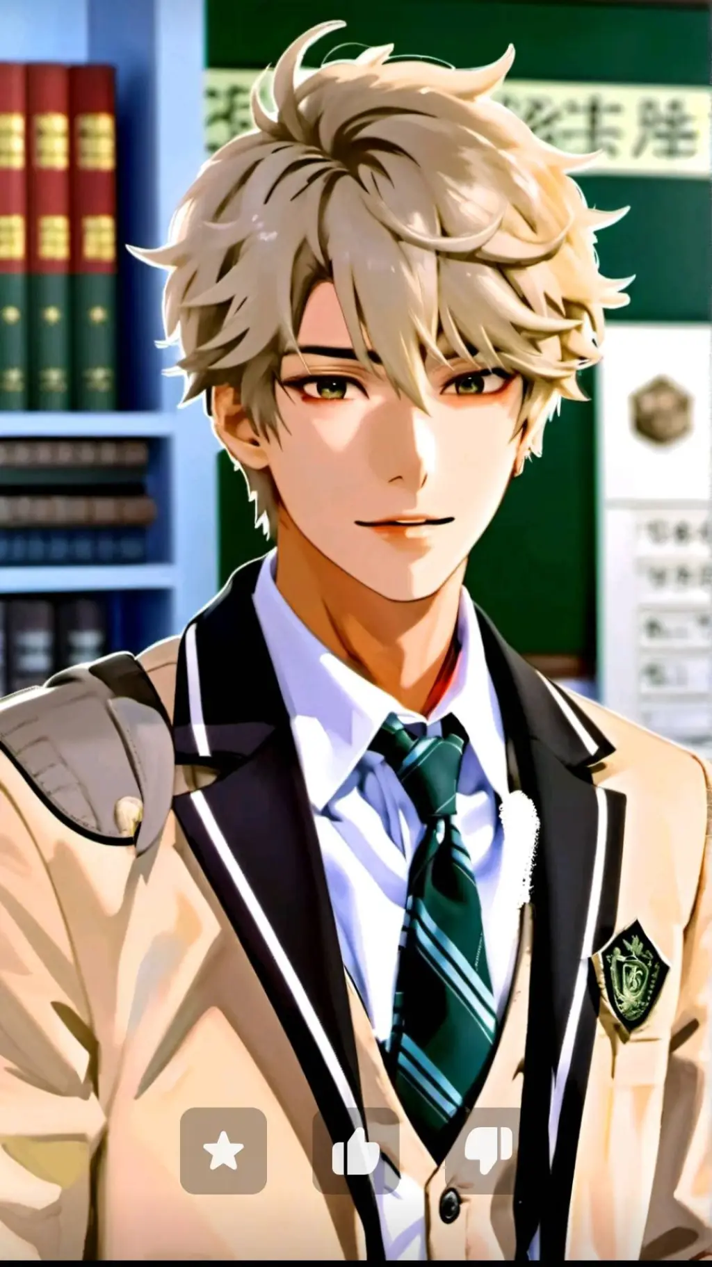 ai character: Josh President💋 background