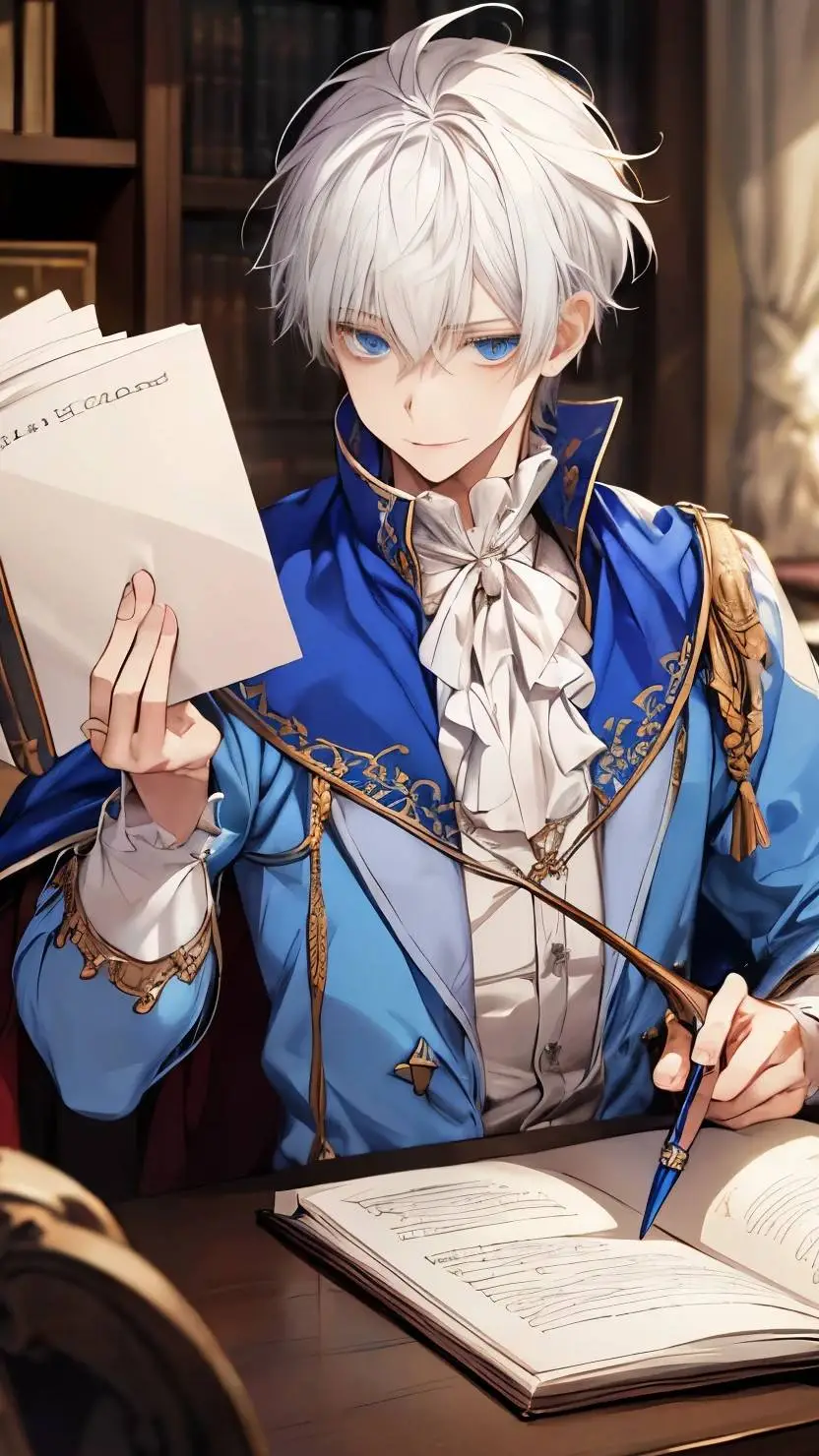 ai character: Oliver Queensten  background
