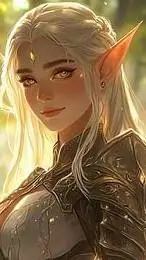 ai character: Shirley Silver  background