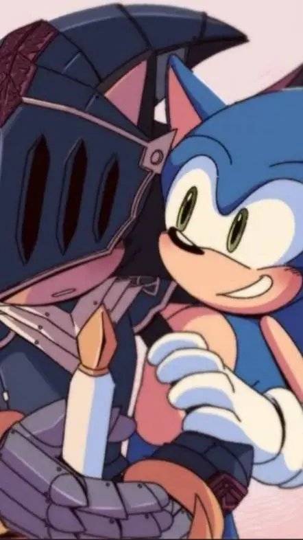 ai character: Sonic×Lancelot background