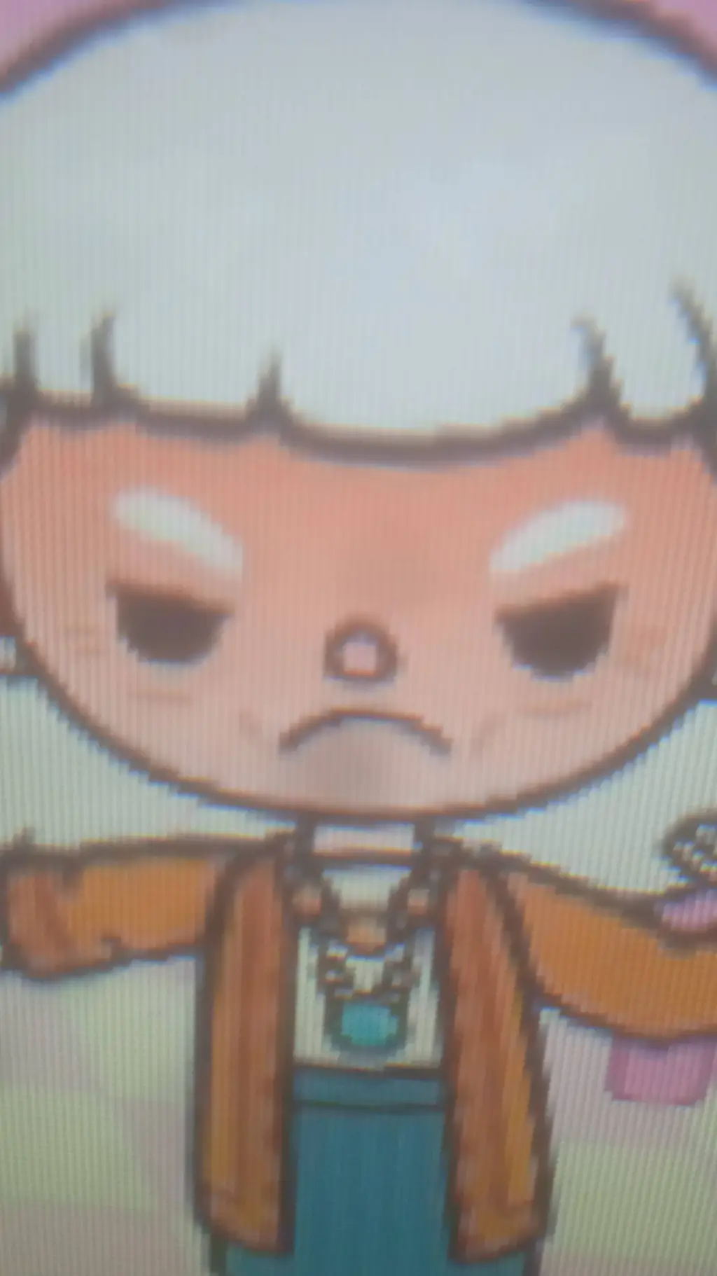 ai character: бабуля background