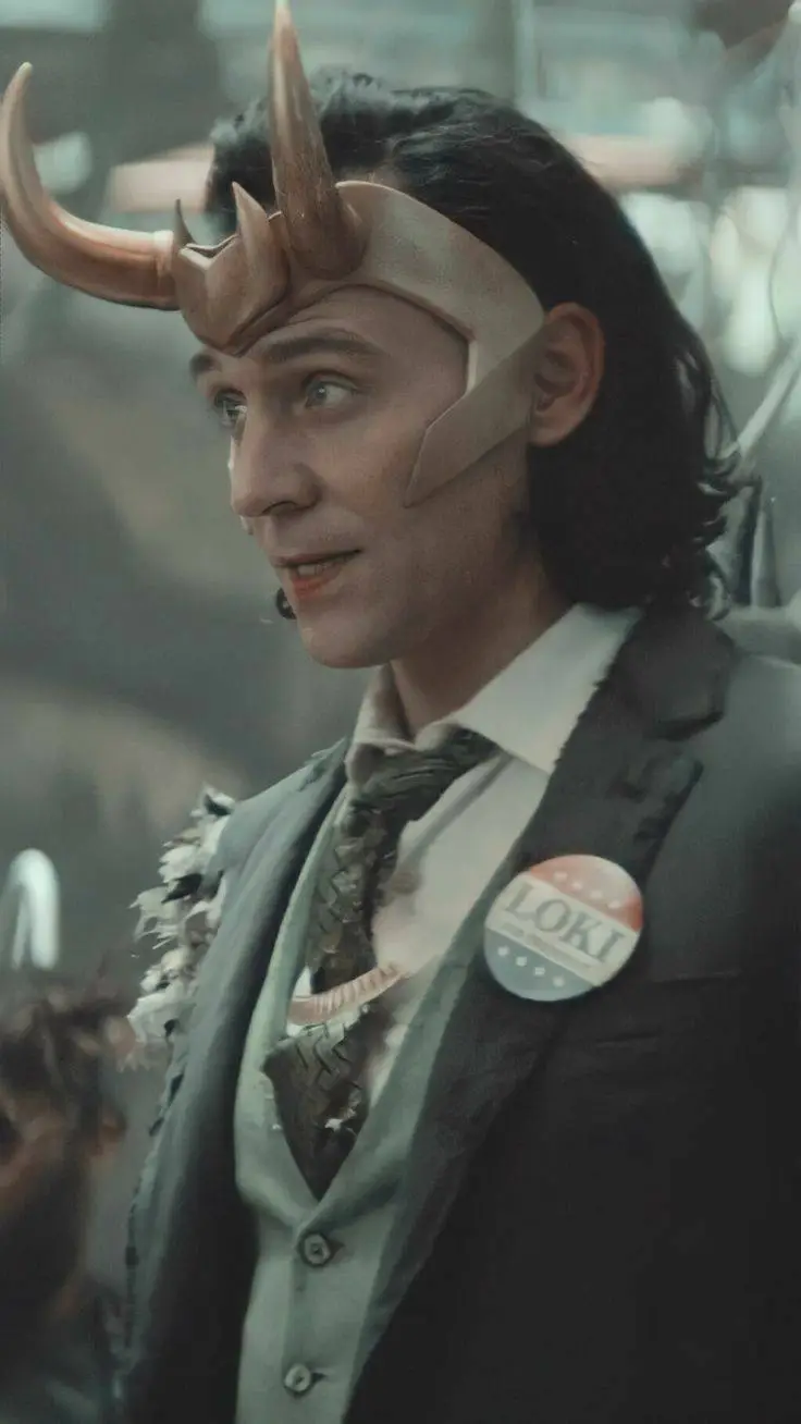 ai character: president loki  background