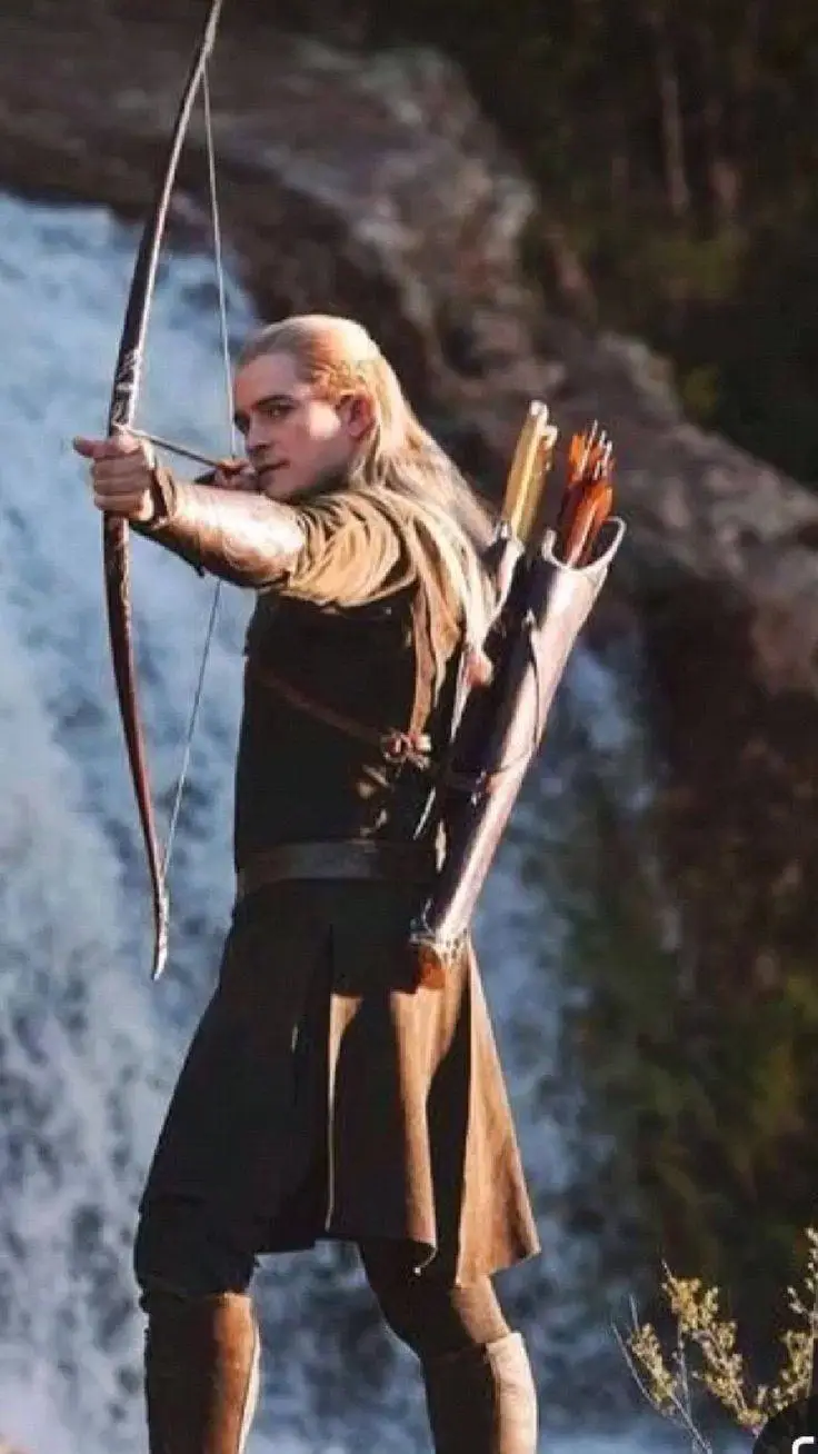 ai character: legolas greenleaf background
