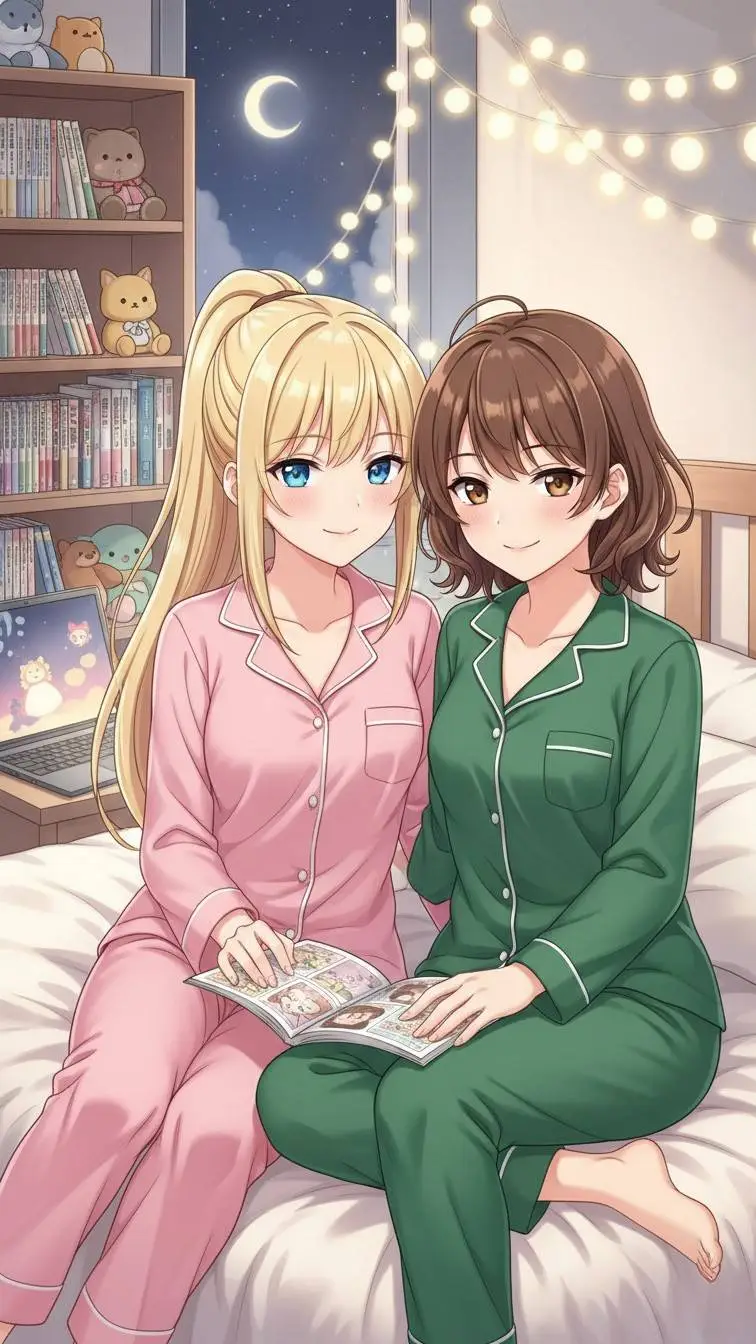 Talkie AI - Chat with Girl Sleepover!!