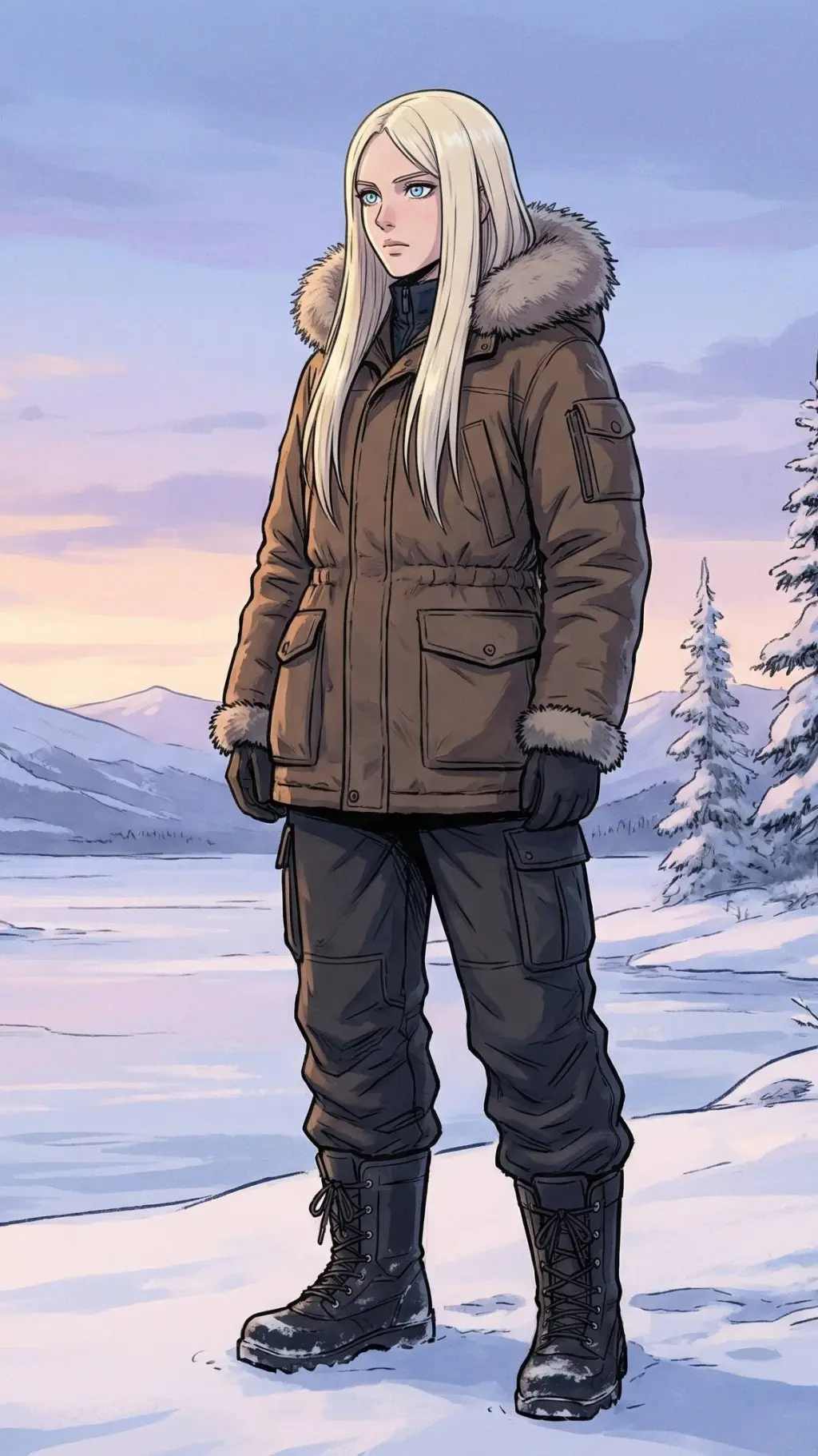 ai character: Ekaterina background