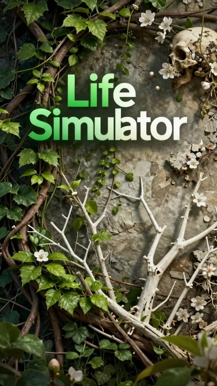 ai character: Life Simulator background