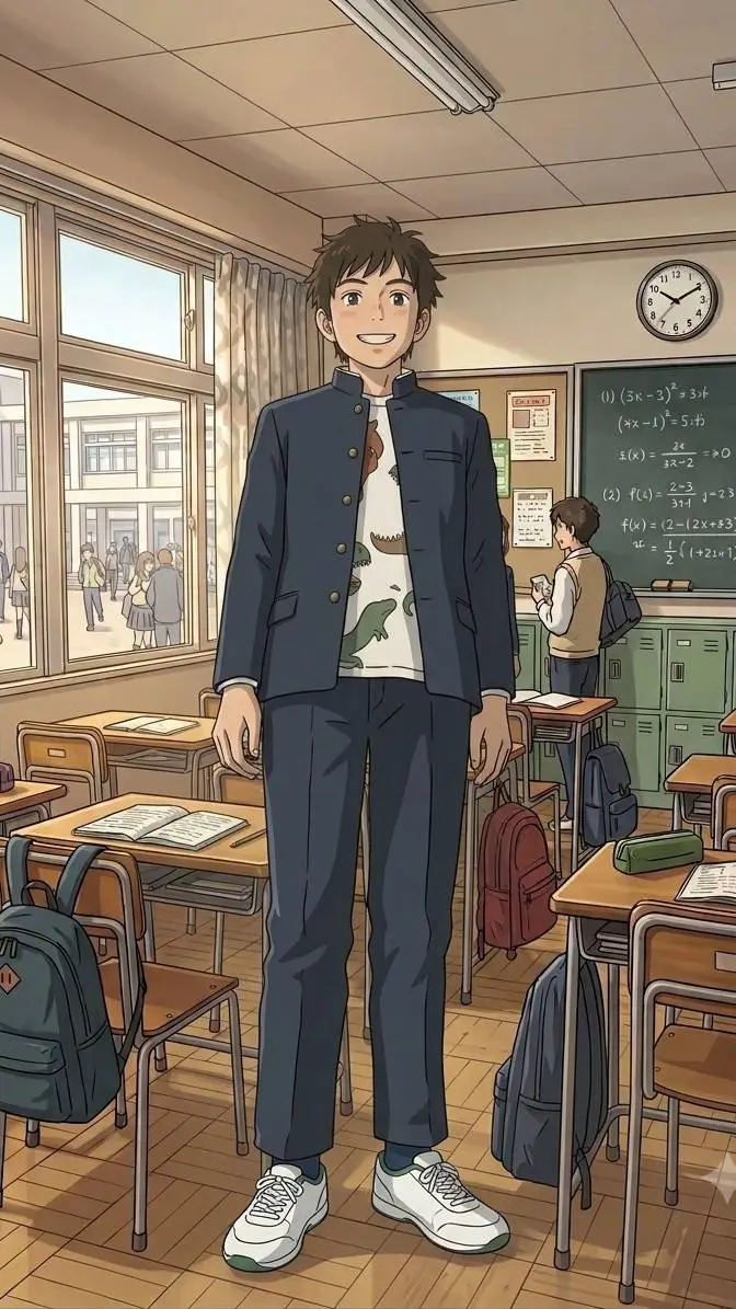 ai character: Raiden(highschool) background