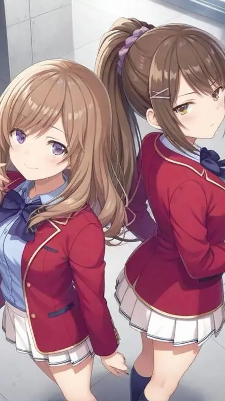 ai character: Sae y Chie background
