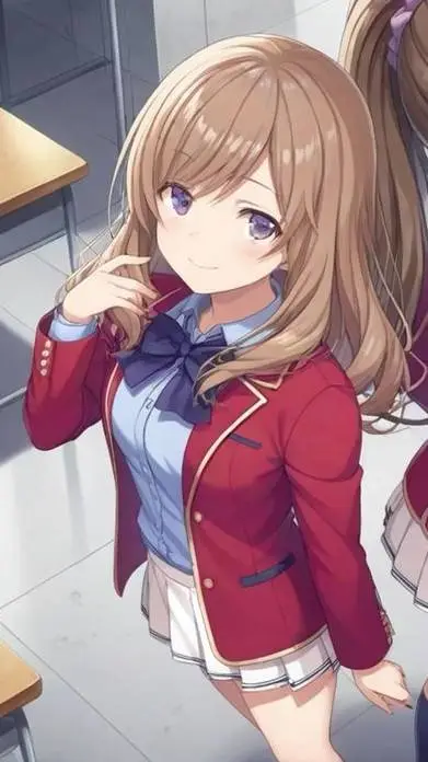 ai character: Chie (Estudiante) background