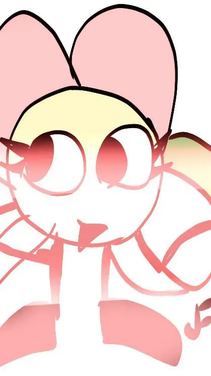 ai character: Flowy 🌇✨ background