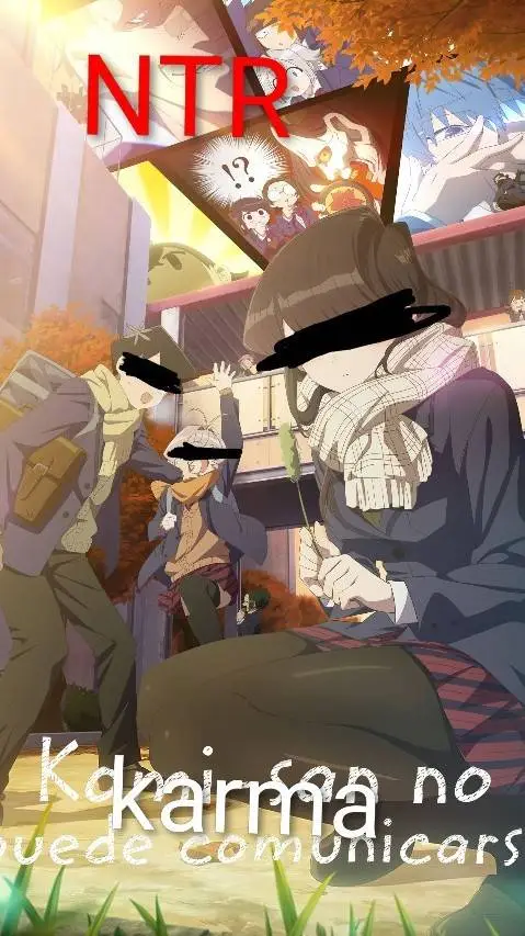 ai character: komi san NTR  background