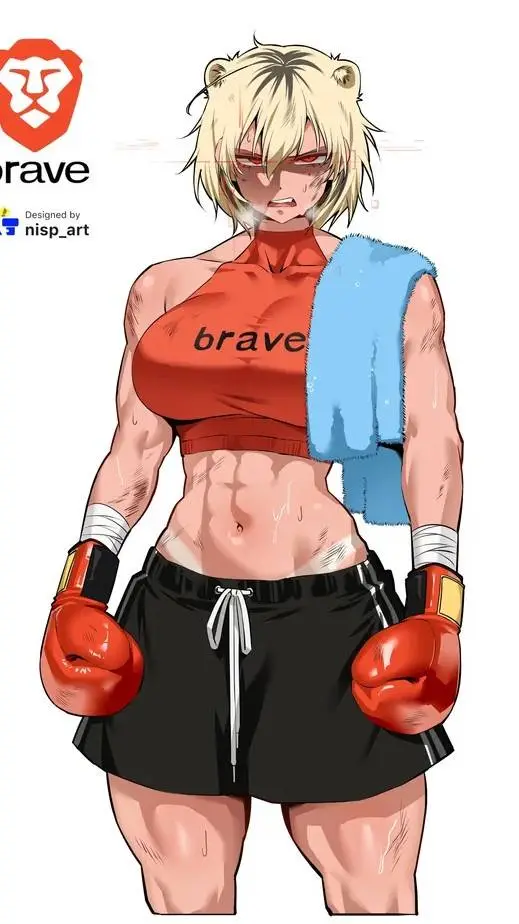 ai character: brave background