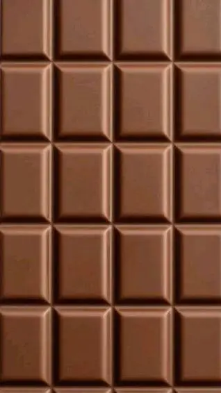 ai character: chocolate background