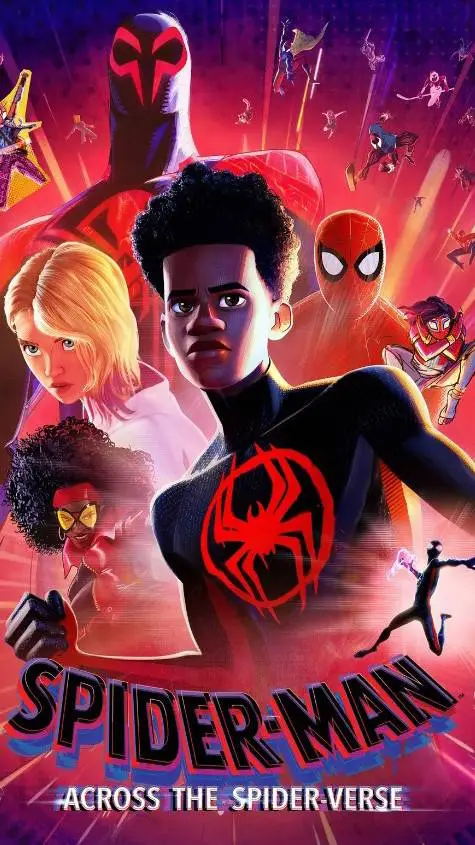 ai character: Spider Verse background