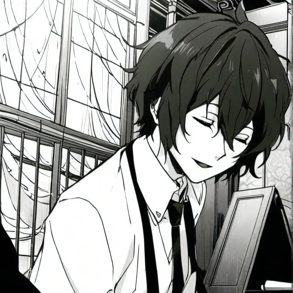 chat with ai character: 🖤>dazai<🖤