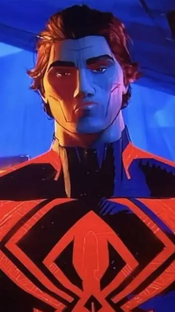 ai character: Miguel O'Hara  background