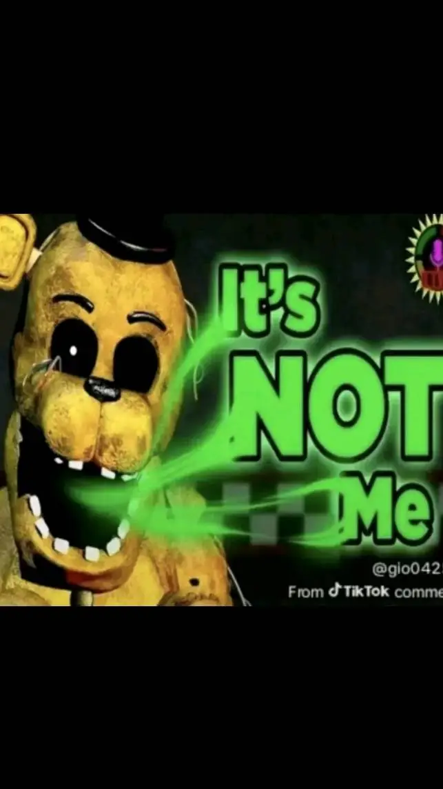 ai character: Golden freddy background