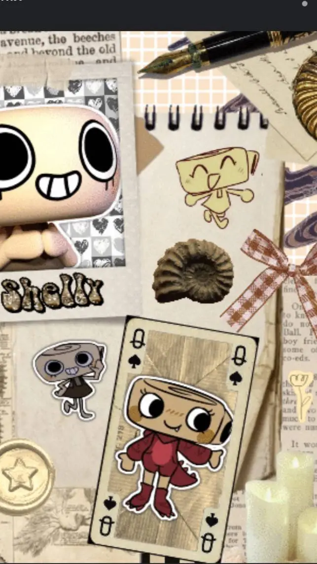 ai character: ꧁shelly꧂(remake)  background