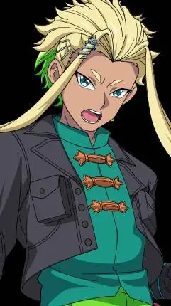 ai character: Khrome Ryugu  background