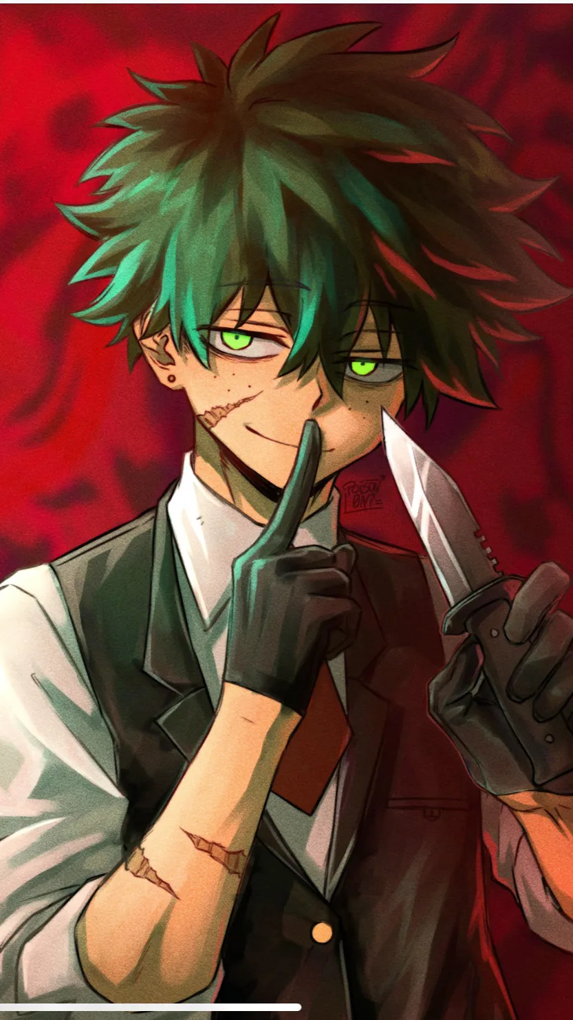 ai character: Villain arc Mha  background
