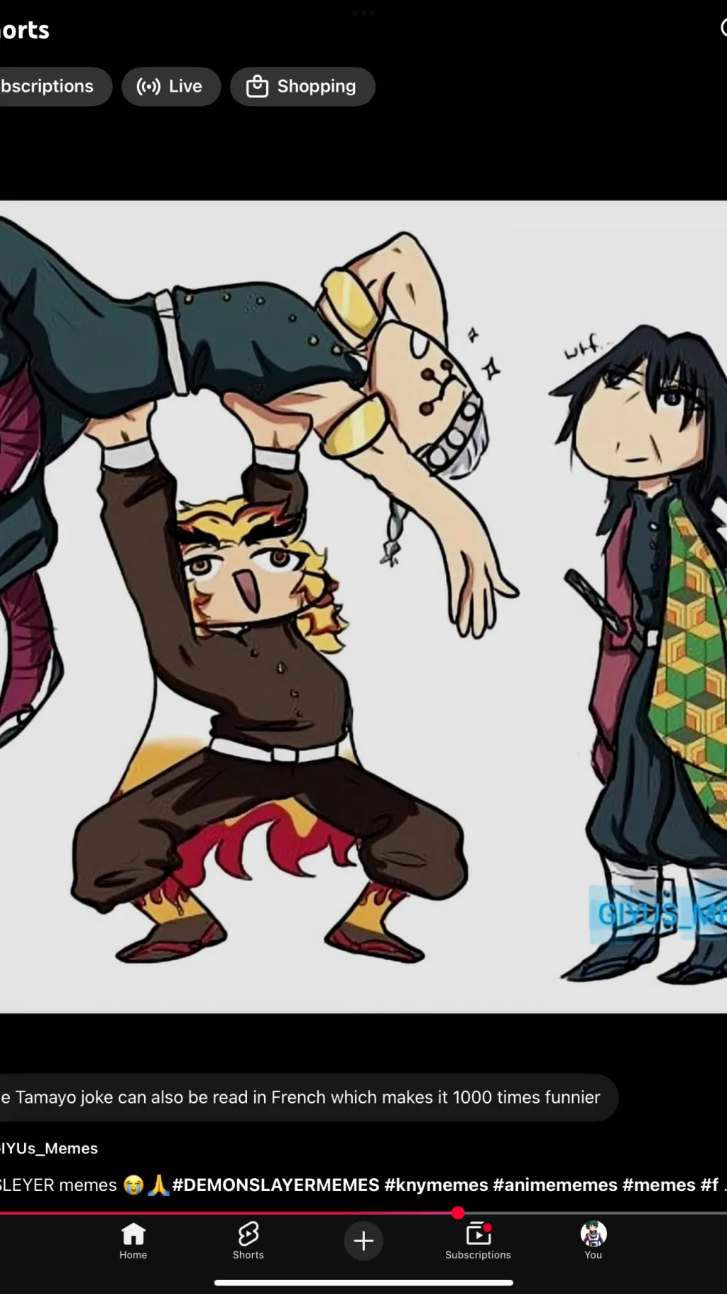 ai character: Demonslayerxspooky background