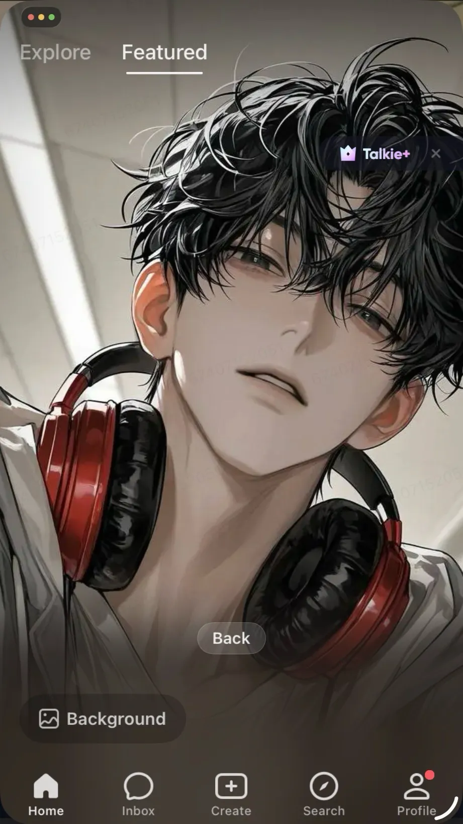 ai character: Owen background