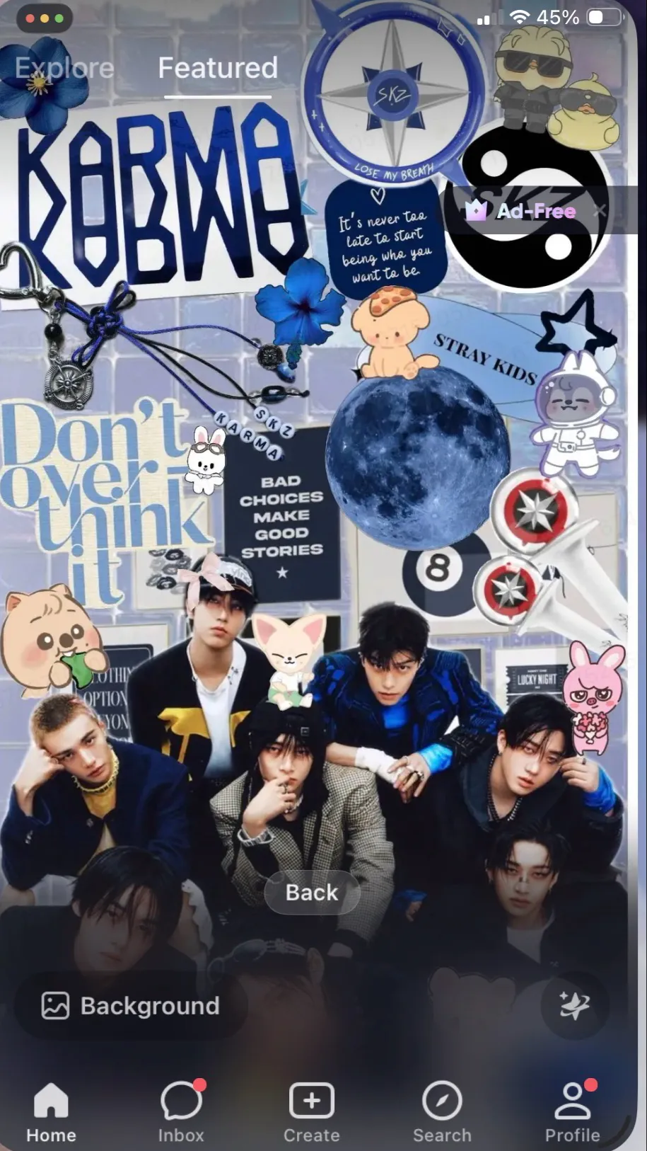 ai character: Ska collab background