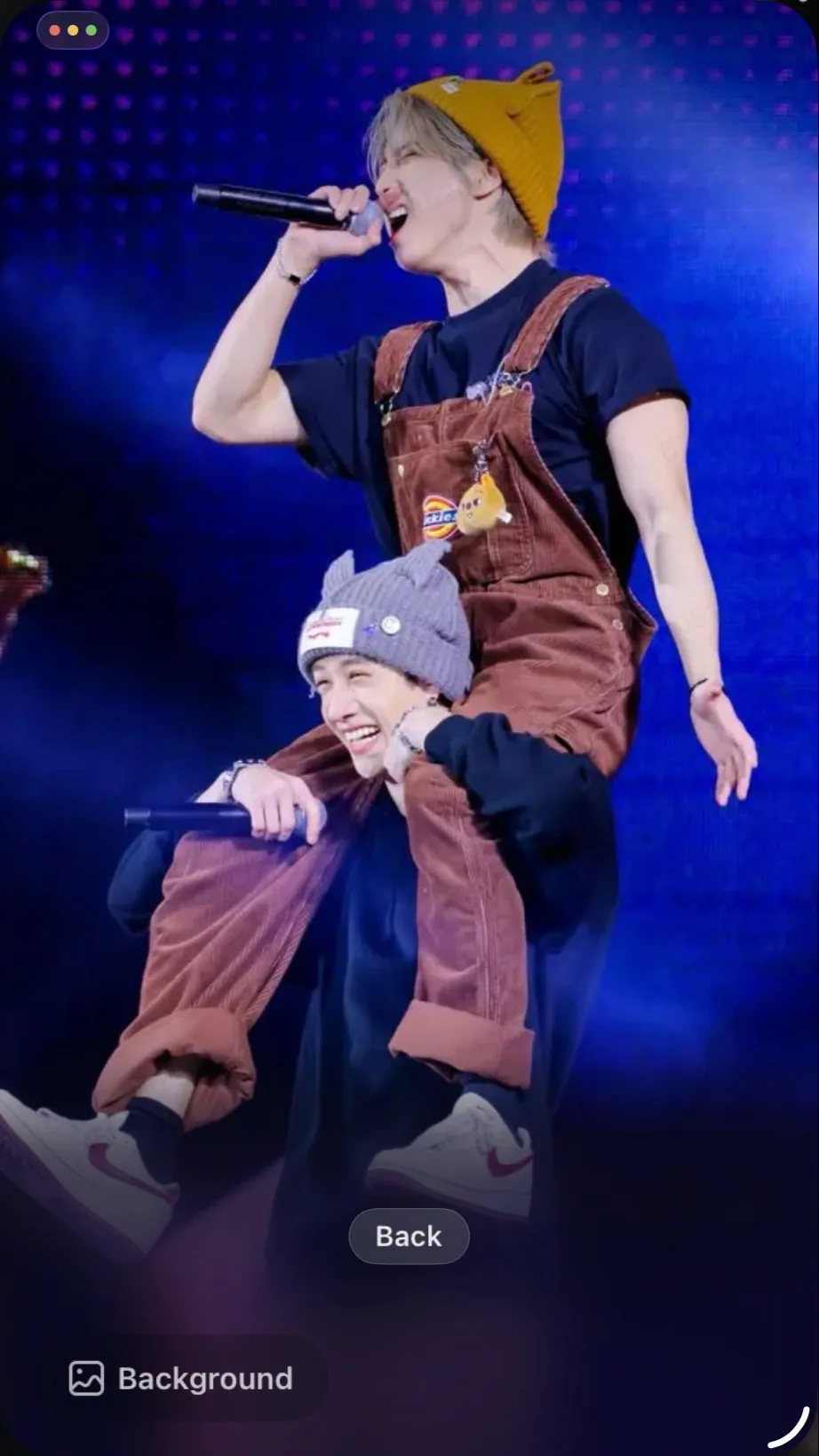 ai character: Skz background