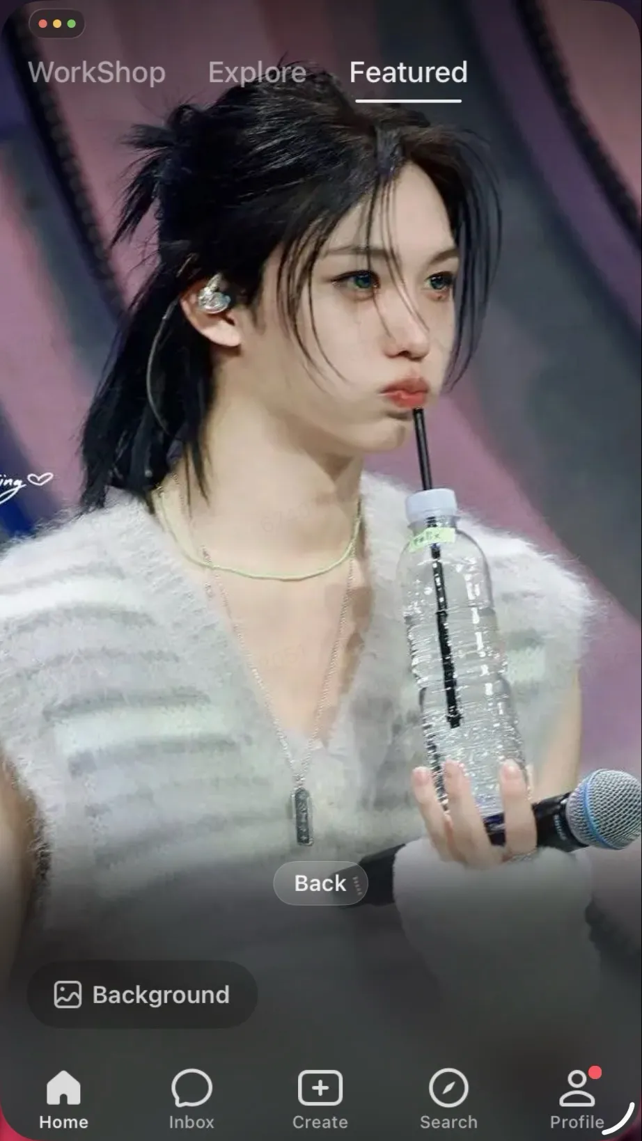 ai character: Skz panic...  background