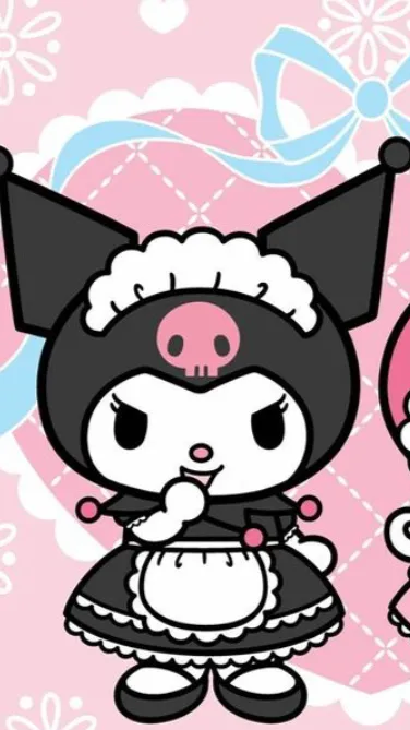 ai character: Kuromi background
