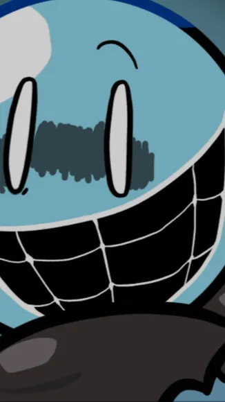 ai character: Bluuuuudud background