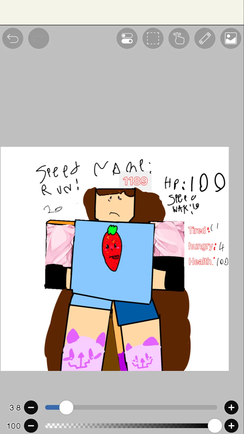 ai character: My oc background